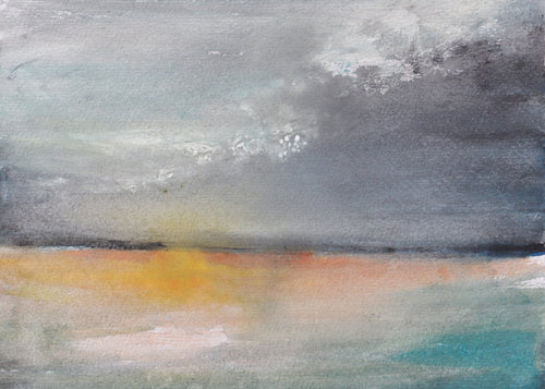 Sandy Shores Watercolour Print