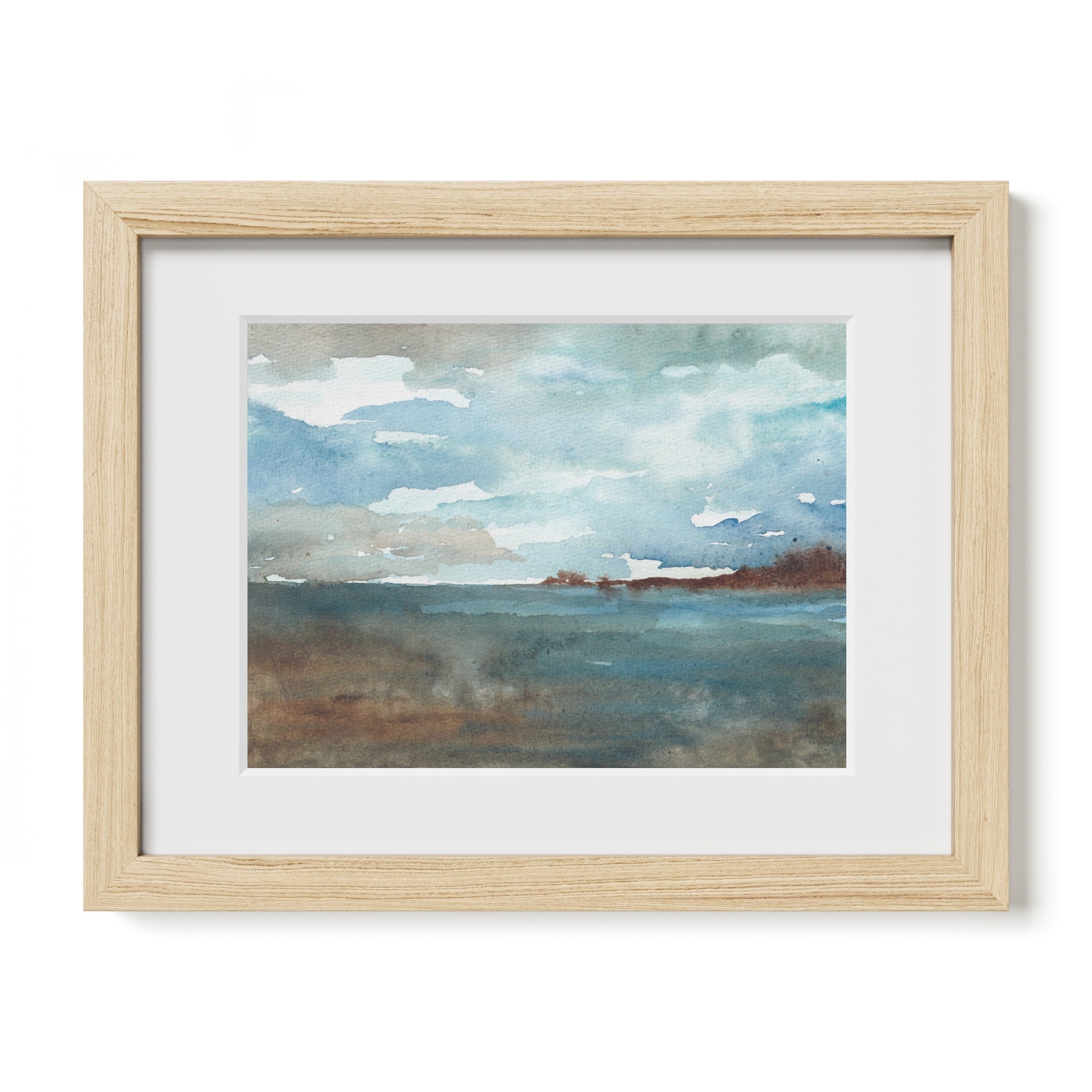 North East Isle Watercolour Print